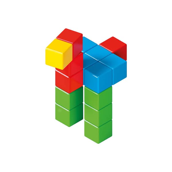 Geomag magicube farvede magnetiske terninger lavet af genbrugsmateriale