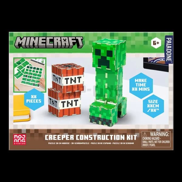 Paladone Minecraft Creeper Construction Kit