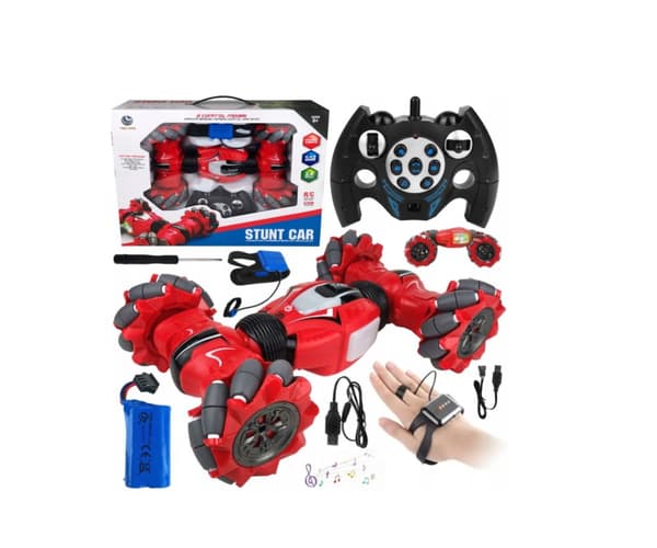 4x4 RC Gesture Fjernstyret Stuntbil - Rød