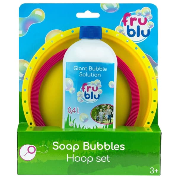 Fru Blu Bubbles - Sæt med ring + væske 400 ml