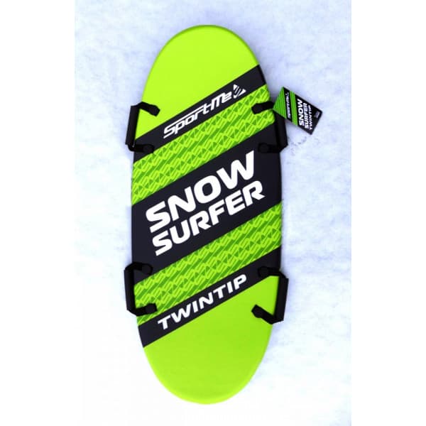 Snow Surfer Twintip 115  - to-personers slæde, lime