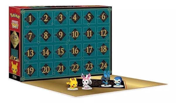 Lomakalenteri - Pokemon, 24 Pocket Pop! Vinyylihahmot uudet laatikon kanssa
