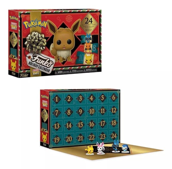 Lomakalenteri - Pokemon, 24 Pocket Pop! Vinyylihahmot uudet laatikon kanssa
