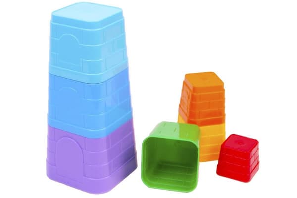 Sarja Pyramid Pyramid Blocks Kupit Kupit Kauhat Lapsille 7 Kpl 4654