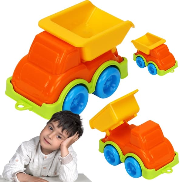 Mini Dumper Byggmaskin rörliga delar Sandbox Toy 5170