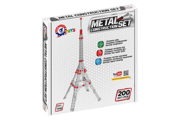 Eiffel-tornin metallimallin rakennussarja 200 kappaletta Building 7440