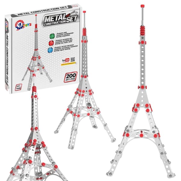 Eiffel-tornin metallimallin rakennussarja 200 kappaletta Building 7440