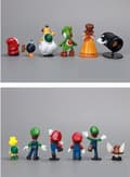 Pikkukuva 11 / 11: Super Mario 18 Pack Figures Christmas Gifts