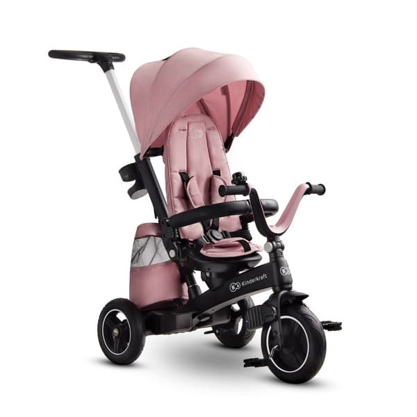 KINDERKRAFT tricycle EASYTWIST, pink, KKRETWIPNK0000