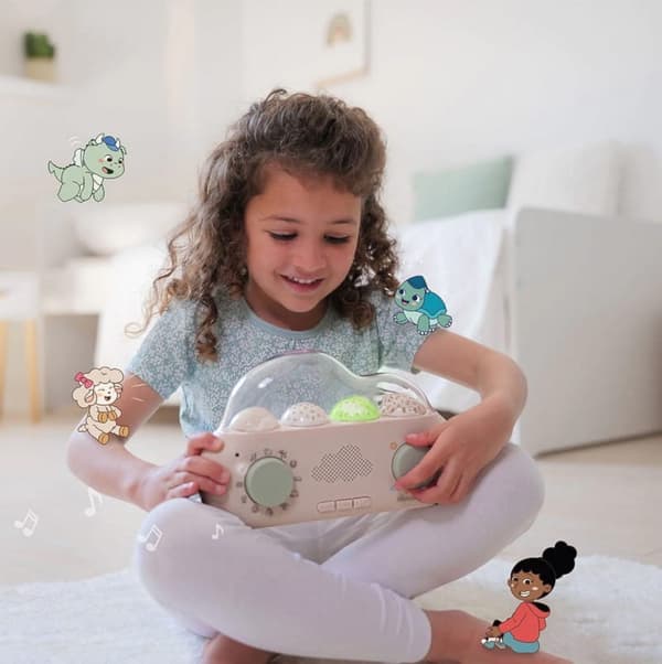CloudBox Musical Fairy Tale Projector - puola - englanninkielinen versio, Cloud b