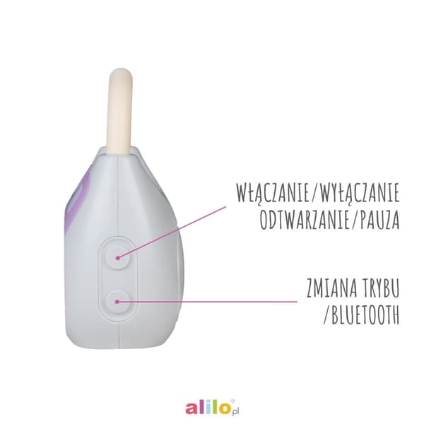 Alilo Pocket Bunny K1 - Lila