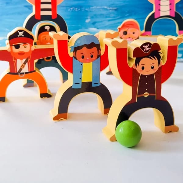 Træ Pirates Puslespil Arcade Tower