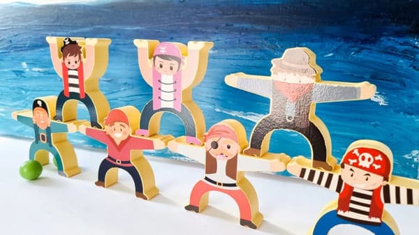 Træ Pirates Puslespil Arcade Tower