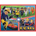 Miniatyrbillede 4 af 5: Sæt med 2xPuslespil + Memospil Brandmand Sam Team Trefl 3+