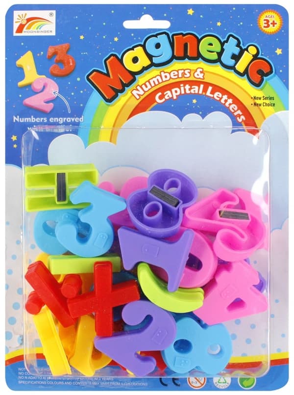 Magnetiske tal MEGA CREATIVE 531409