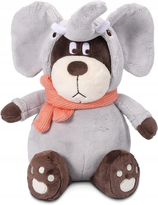 Plys bamse maskot bamse i form af en elefant
