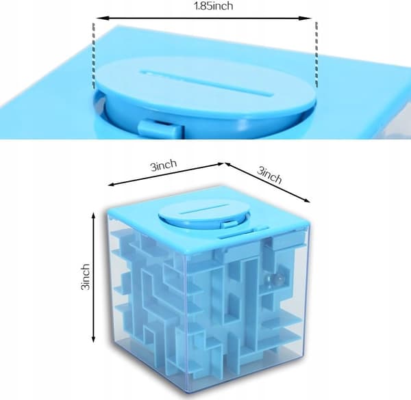 Cube maze logic arkadespil BOX 3 stk kampagne