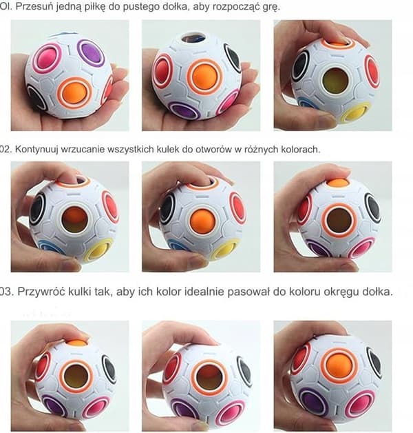 Ball Cube magic anti-stressipallo 2 kpl.