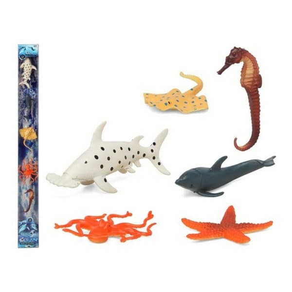 Set med vilda djur Ocean 110319 (6 pcs) 100 cm
