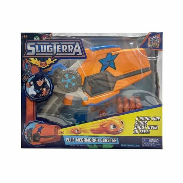 Pistol med Pilar Bizak Slugterra Eli'S Megamorph Blaster Orange