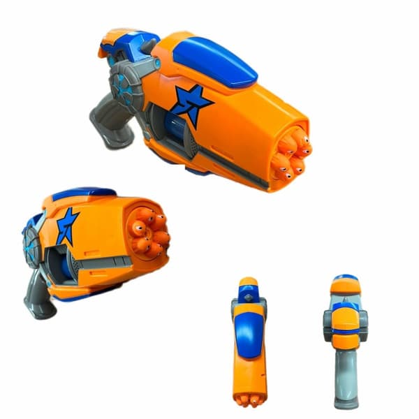 Pistol med Pilar Bizak Slugterra Eli'S Megamorph Blaster Orange