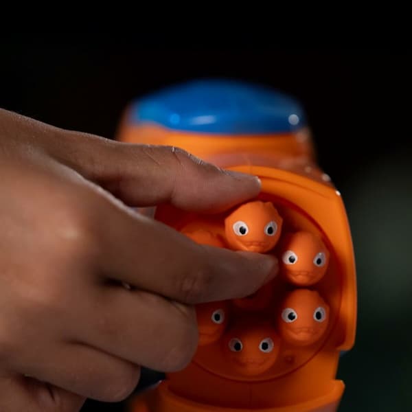 Pistol med Pilar Bizak Slugterra Eli'S Megamorph Blaster Orange