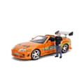 Miniatyrbild 1 av 6: Playset Fast & Furious Brian & Toyota Supra 2 Delar