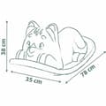 Miniatyrbild 7 av 7: Gungstol/Gunga Smoby Cat Blå