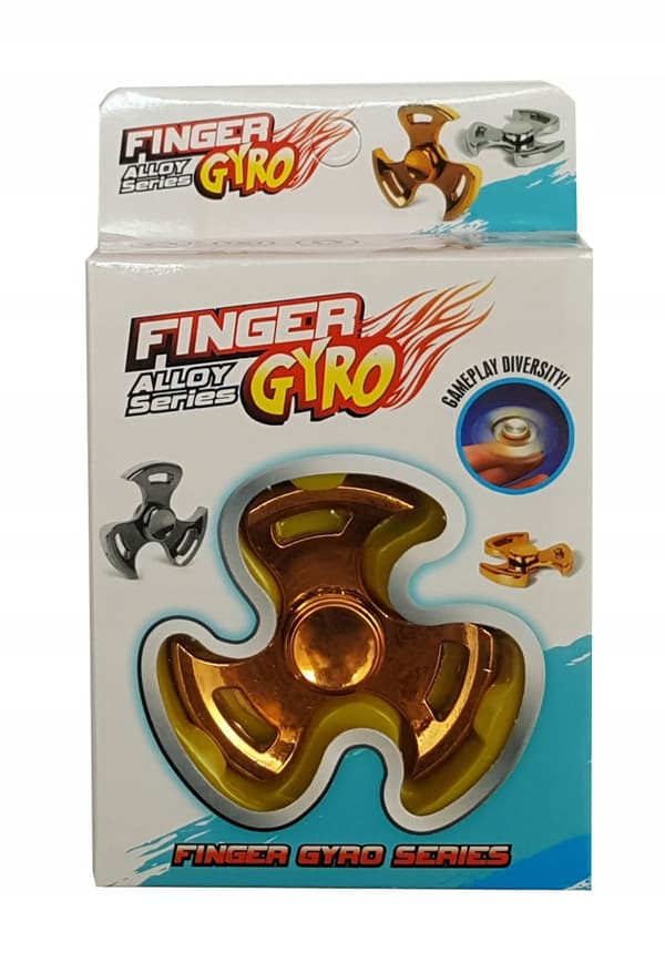 Handspinner metall trippelpropeller MIX Metall