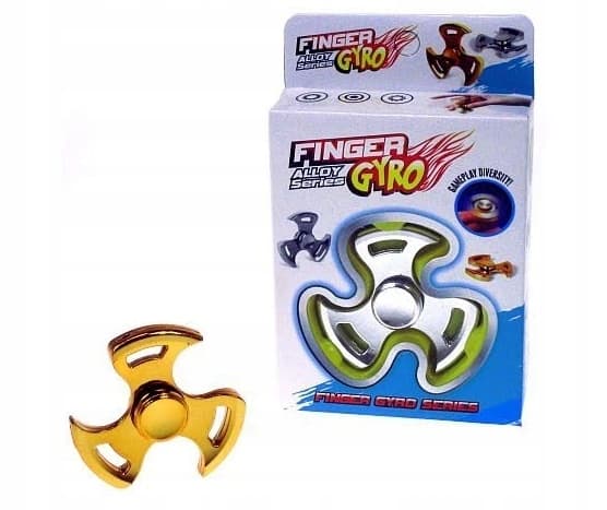 Handspinner metall trippelpropeller MIX Metall