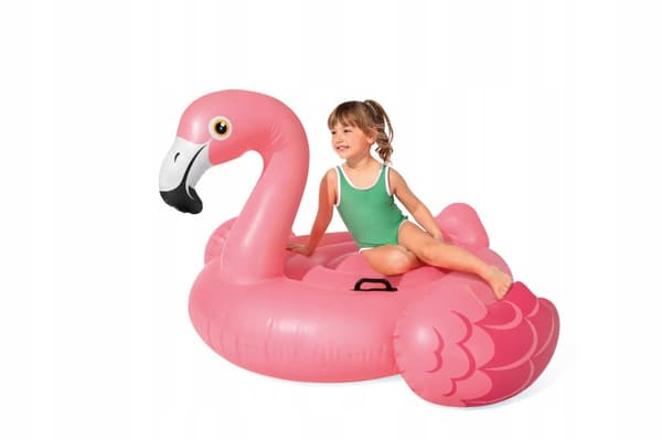 Ilmatäytteinen patja Flamingo vesileikki uima-altaalle 142 x 137 x 97 #57558 Intex