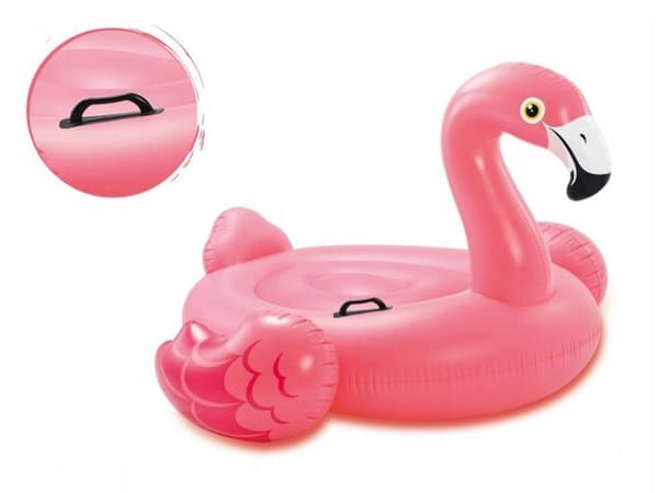 Ilmatäytteinen patja Flamingo vesileikki uima-altaalle 142 x 137 x 97 #57558 Intex