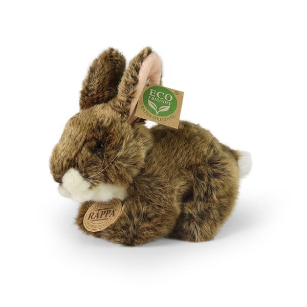 Rappa - Plush realistic toy Rabbit 17 cm Eco-Friendly