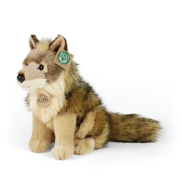 Rappa-PlushToySittingCoyote24cmEco-Friendly