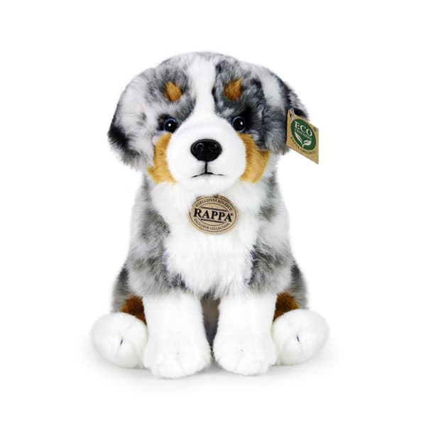 Rappa-PlushToySittingAustralianShepherd30cmEco-Friendly