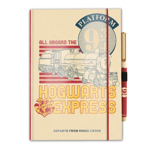 HarryPotter-NotebookA5withPenPlatform93/4