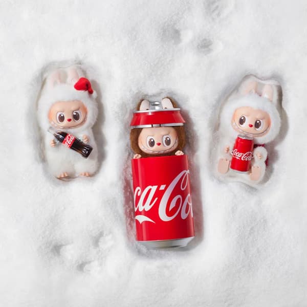 Pop Mart Labubu Coca-Cola flaske 17,5 cm