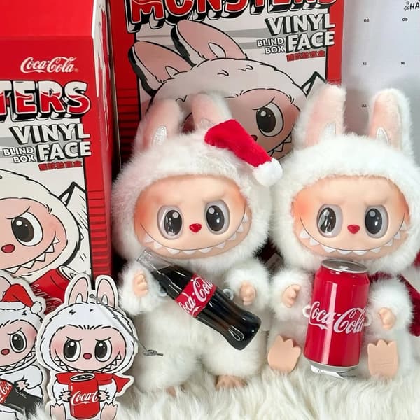 Pop Mart Labubu Coca-Cola flaske 17,5 cm