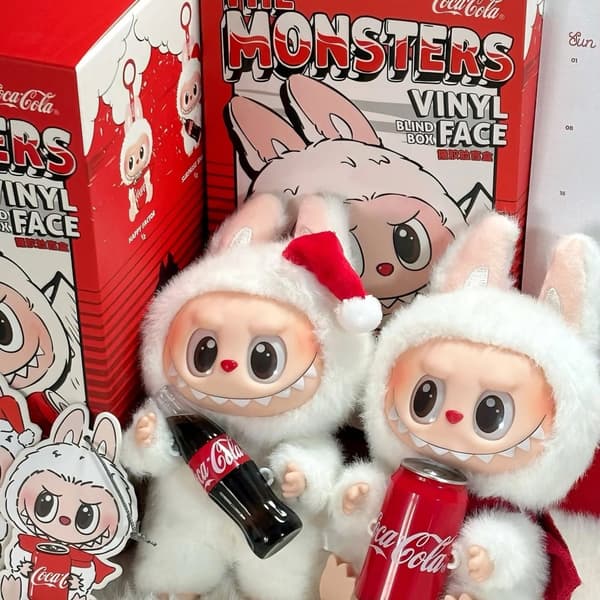 Pop Mart Labubu Coca-Cola flaske 17,5 cm