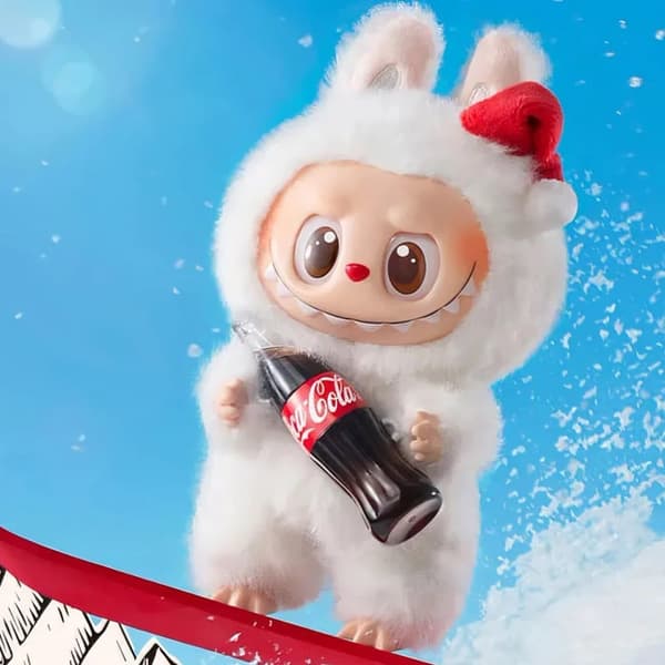 Pop Mart Labubu Coca-Cola flaske 17,5 cm