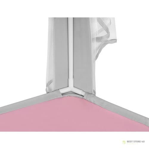 Børnetelt grå og pink Kruzzel 23476