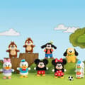 Pikkukuva 5 / 5: Pop Mart Labubu Mickey Family Keychain Series