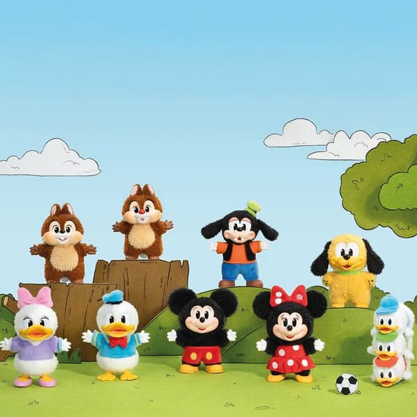 Pop Mart Labubu Mickey Family Keychain Series