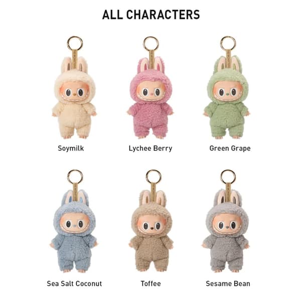 1. POP MART Labubu The Monsters jännittävä macaron-pehmolelu lelu Blind Box (satunnainen väri, 17 cm, 1 pakkaus)
