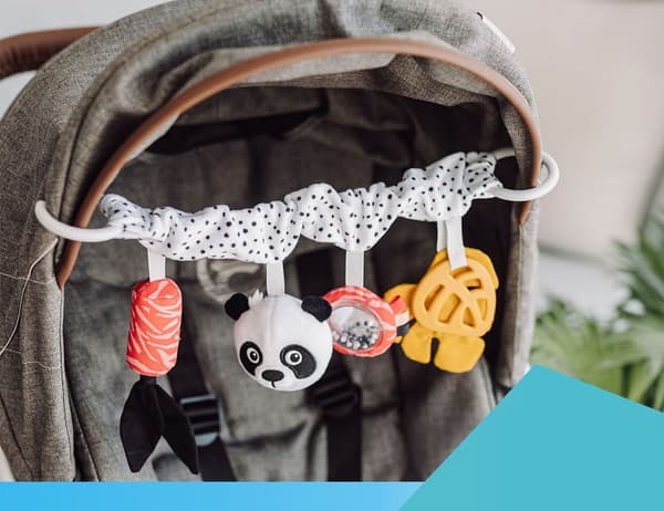 Sensoriskt hängsmycke för BabiesBoo barnvagn, Canpol Babies
