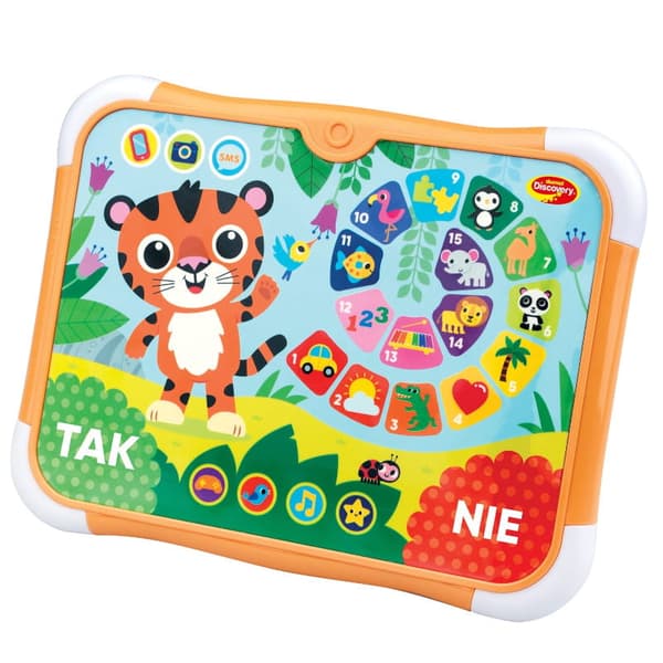 Interaktive legetøjstabletpuslespil Tigerdyret, Dumel Discovery