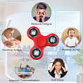 Miniatyrbillede 4 af 5: OBOSOE Fidget Spinners Legetøj, Sensorisk Hånd Fidget, Tri-Spinner Finger Fidget Spinner, Angst- og afstressende legetøj til børn og voksne
