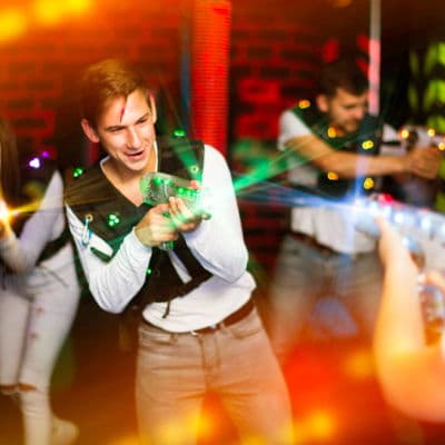 Laserdome för Två