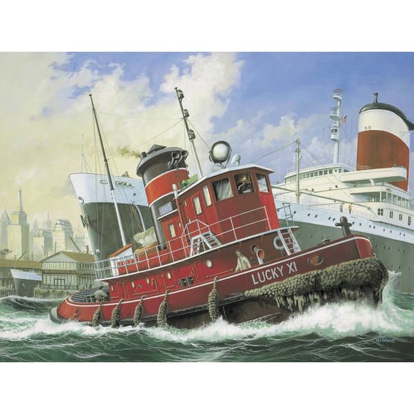Revell 05207 Harbour Tug Boat Fartygsmodell byggsats 1:108