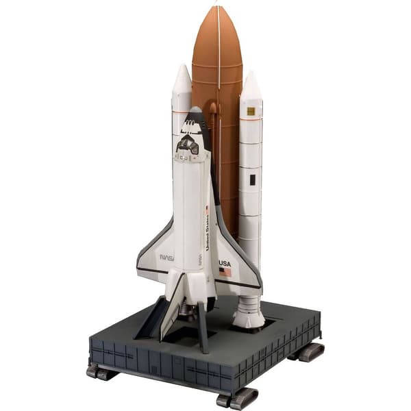 Revell 04736 Space Shuttle Discovery & Booster Rymdfärd byggsats 1:144
